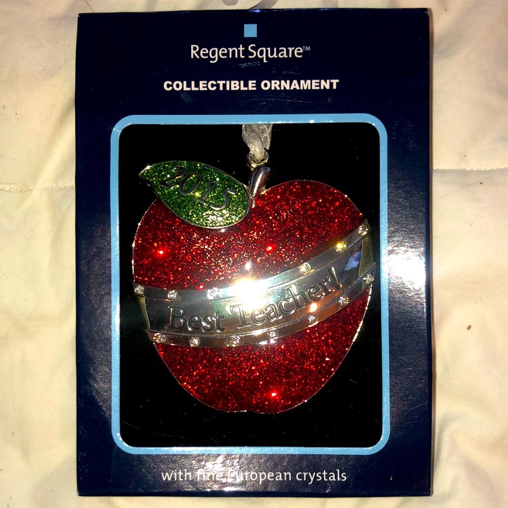 3/$20 or 5 for $25 Bundle Sale❗️ NIB ‘Best Teacher’ 2015 Christmas Ornament